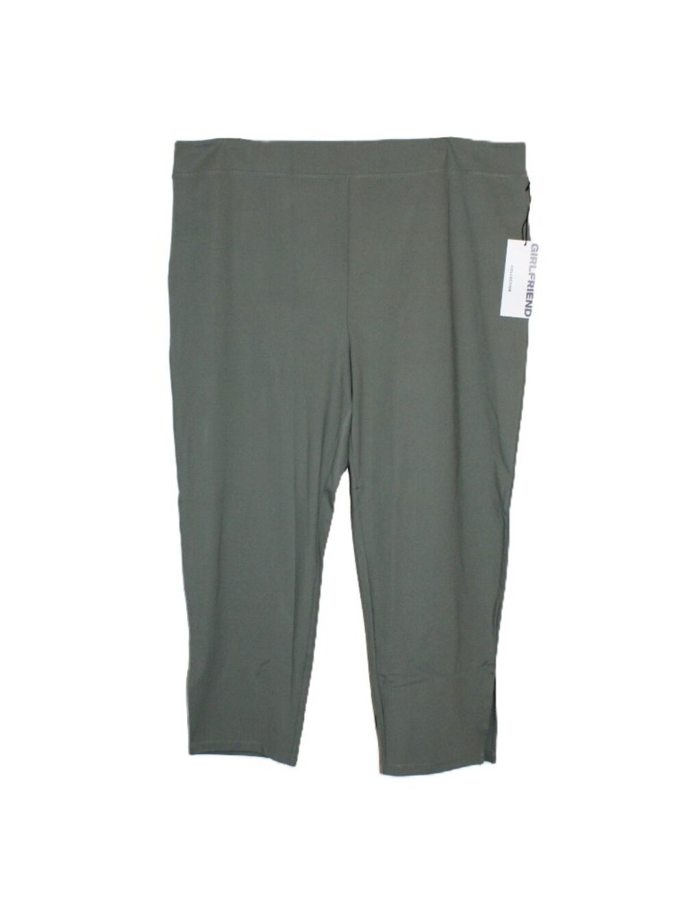 Girlfriend Collective Leggings Green Bottom Slit in Leg Size 5XL #4102